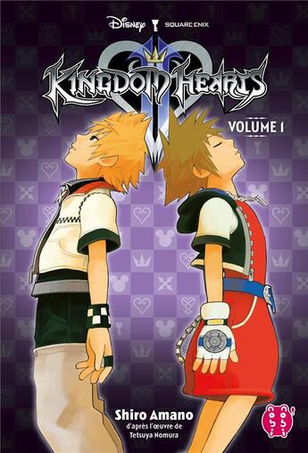 Couverture du livre « Kingdom Hearts : Intégrale vol.5 : Kingdom Hearts II Tome 1, Tome 2, Tome 3 (chapitres 1 à 5) » de Shiro Amano et Tetsuya Nomura aux éditions Nobi Nobi