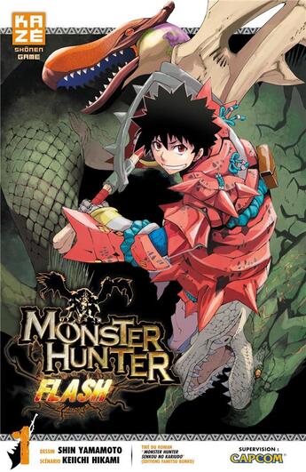 Couverture du livre « Monster hunter flash Tome 1 » de Keiichi Hikami et Shin Yamamoto aux éditions Crunchyroll