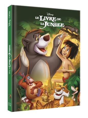 Couverture du livre « Le livre de la jungle » de Disney aux éditions Disney Hachette
