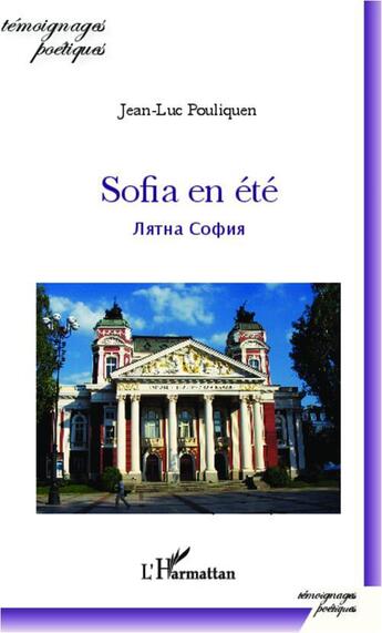 Couverture du livre « Sofia en été » de Jean-Luc Pouliquen aux éditions L'harmattan