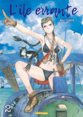 Couverture du livre « L'île errante Tome 2 » de Kenji Tsuruta aux éditions Ki-oon