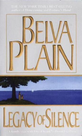 Couverture du livre « Legacy of Silence » de Belva Plain aux éditions Epagine
