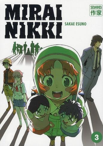 Couverture du livre « Mirai Nikki ; le journal du futur Tome 3 » de Sakae Esuno aux éditions Casterman