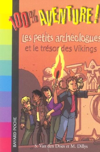 Couverture du livre « Les petits archéologues et le trésor des vikings » de S. Van Den Dries et M. Dillys aux éditions Bayard Jeunesse