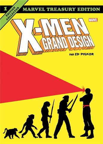 Couverture du livre « X-Men - grand design t.1 » de Ed Piskor aux éditions Panini