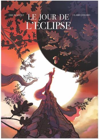 Couverture du livre « Le jour de l'éclipse » de Claire Godard et Eric Wantiez aux éditions Comme Une Orange