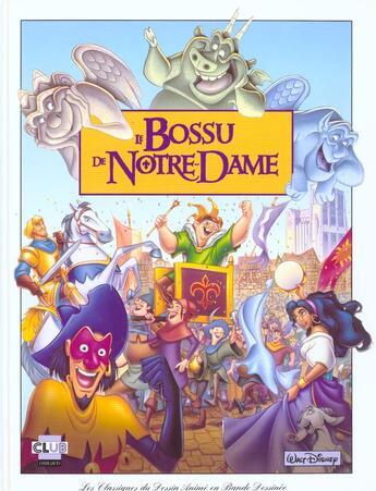 Couverture du livre « Le bossu de Notre-Dame » de Disney aux éditions Dargaud