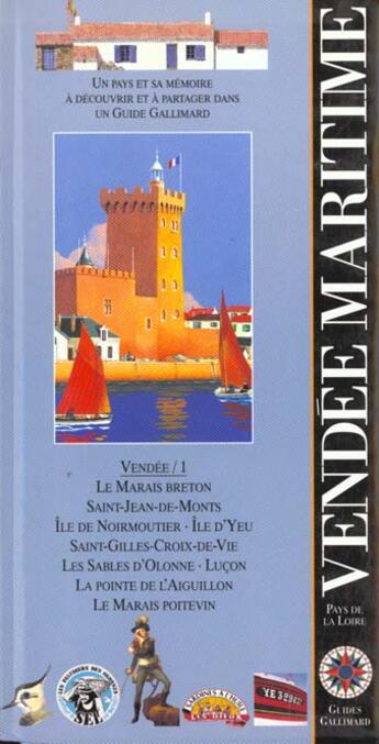 Couverture du livre « Vendee-maritime - pays de la loire » de Collectif Gallimard aux éditions Gallimard-loisirs
