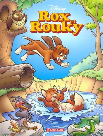 Couverture du livre « Rox et Rouky » de Disney aux éditions Dargaud