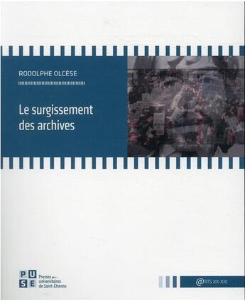 Couverture du livre « Le surgissement des images » de Rodolphe Olcese aux éditions Pu De Saint Etienne
