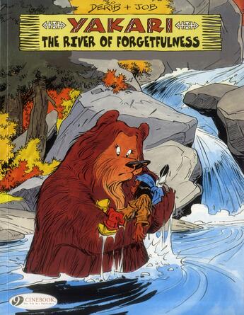 Couverture du livre « Yakari T.10 ; the river of forgetfulness » de Derib et Job aux éditions Cinebook