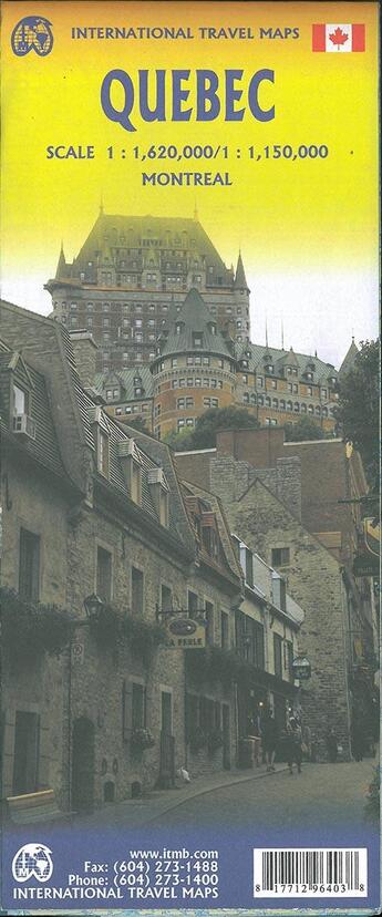 Couverture du livre « Quebec province » de  aux éditions Itm
