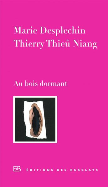 Couverture du livre « Au bois dormant » de Marie Desplechin et Thierry Thieu Niang aux éditions Des Busclats