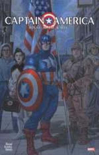Couverture du livre « Captain America ; rouge, blanc et bleu » de  aux éditions Panini