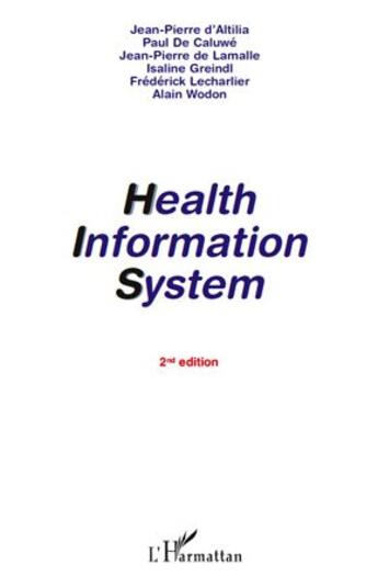 Couverture du livre « Health information system (2e édition) » de  aux éditions L'harmattan