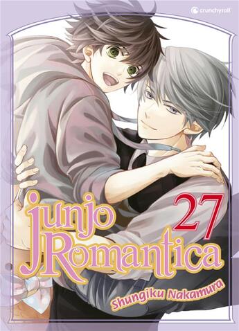Couverture du livre « Junjo romantica Tome 27 » de Shungiku Nakamura aux éditions Crunchyroll
