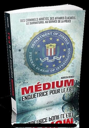 Couverture du livre « Médium ; enquêtrice pour le FBI » de Noreen Renier aux éditions Original Books