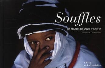Couverture du livre « Souffles ; 365 pensées de sages d'Orient » de Follmi/Follmi aux éditions La Martiniere