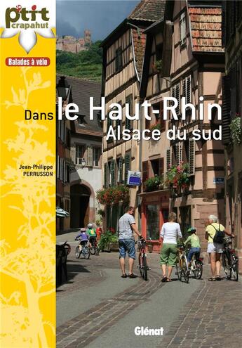 Couverture du livre « 30 balades à vélo dans le Haut-Rhin ; Alsace du Sud » de Jean-Philippe Perrusson aux éditions Glenat