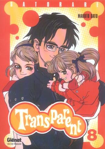 Couverture du livre « Transparent t.8 » de Makoto Sato aux éditions Glenat