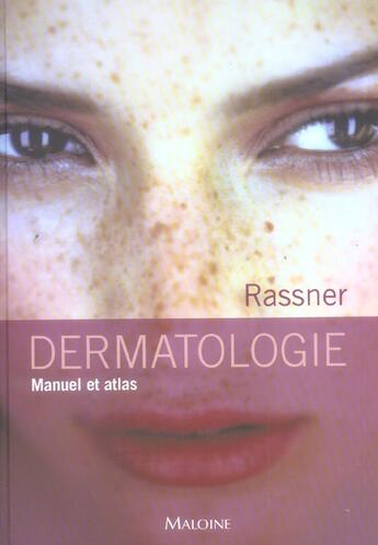 Couverture du livre « Dermatologie manuel et atlas » de Schlagenhauff aux éditions Maloine