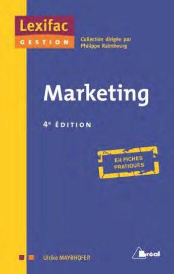 Couverture du livre « Marketing (4e édition) » de Ulrike Mayrhofer aux éditions Breal