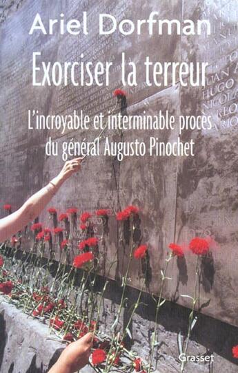 Couverture du livre « EXORCISER LA TERREUR » de Ariel Dorfman aux éditions Grasset Et Fasquelle