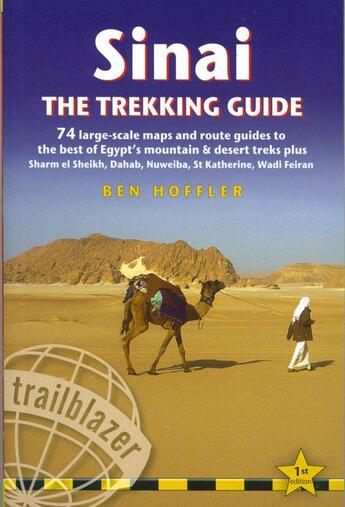 Couverture du livre « Sinai ; the trekking guide » de  aux éditions Trailblazer