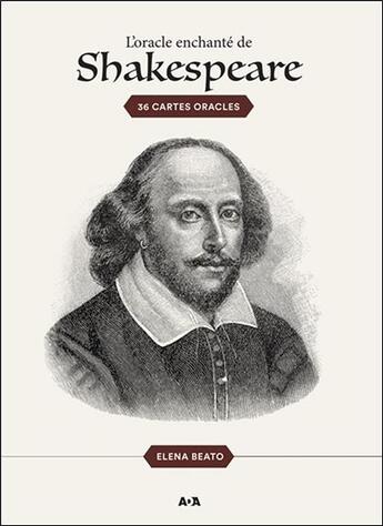 Couverture du livre « L'oracle enchanté de Shakespeare ; 36 cartes oracles » de Elena Beato aux éditions Ada