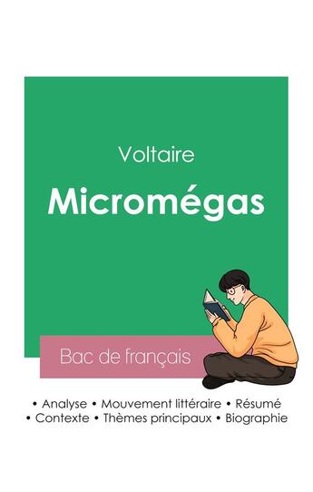 Couverture du livre « Réussir son Bac de français 2023 : Analyse de Micromégas de Voltaire » de Voltaire aux éditions Bac De Francais
