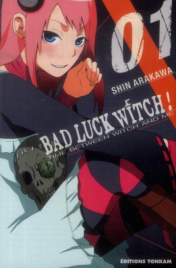 Couverture du livre « Bad luck witch Tome 1 » de Shin Arakawa aux éditions Delcourt