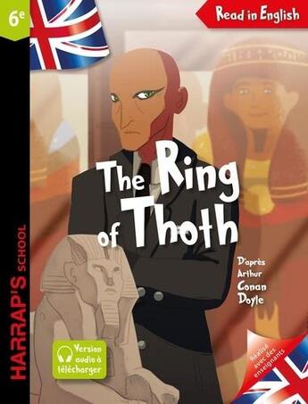 Couverture du livre « The ring of Thoth » de Arthur Conan Doyle aux éditions Harrap's