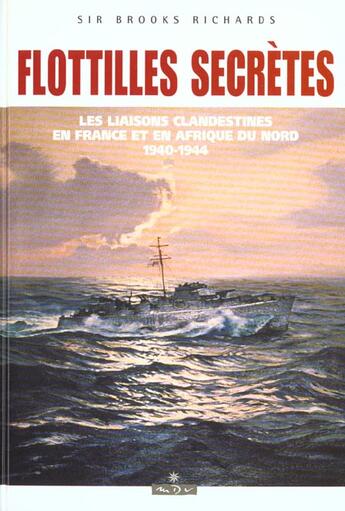 Couverture du livre « Flottes secretes » de Brooks Richards aux éditions Maitres Du Vent