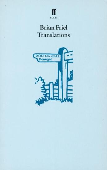 Couverture du livre « Translations » de Brian Friel aux éditions Faber Et Faber