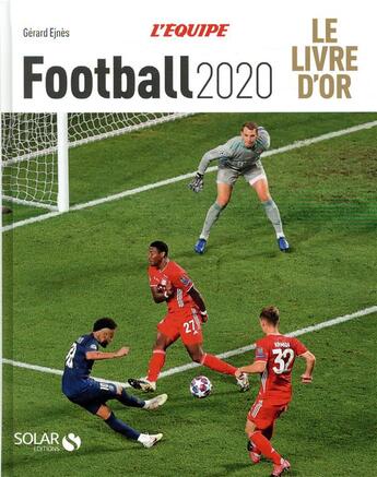 Couverture du livre « Livre d'or du football (édition 2020) » de Gerard Ejnes aux éditions Solar