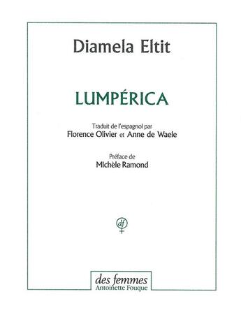Couverture du livre « Lumperica » de Diamela Eltit aux éditions Des Femmes