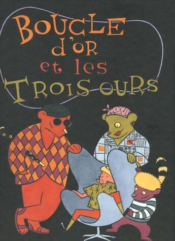 Couverture du livre « Boucle D'Or Et Les Trois Ours » de Steven Guarnaccia aux éditions Seuil Jeunesse