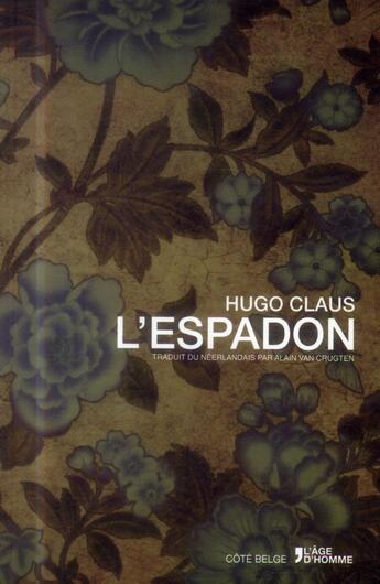 Couverture du livre « L'espadon » de Claus Hugo aux éditions L'age D'homme