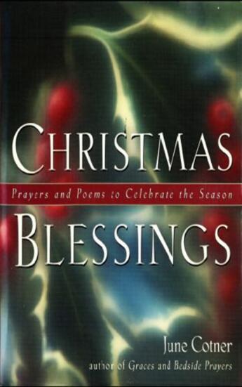 Couverture du livre « Christmas Blessings » de Cotner June aux éditions Faitwords