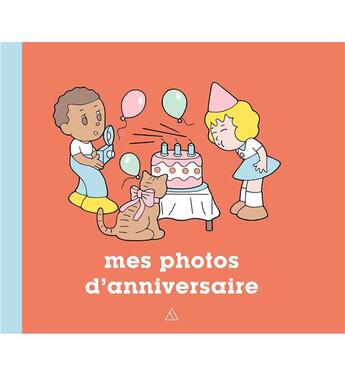 Couverture du livre « Mes photos d'anniversaire » de  aux éditions Papier Cadeau