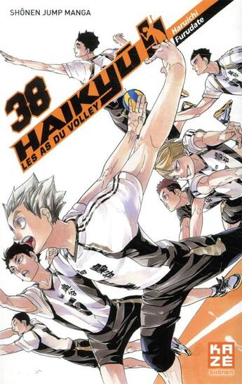 Couverture du livre « Haikyu !! les as du volley Tome 38 » de Haruichi Furudate aux éditions Crunchyroll