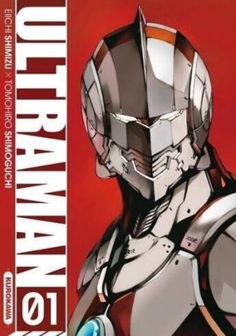 Couverture du livre « Ultraman Tome 1 » de Eiichi Shimizu et Tomoshiro Shimoguchi aux éditions Kurokawa