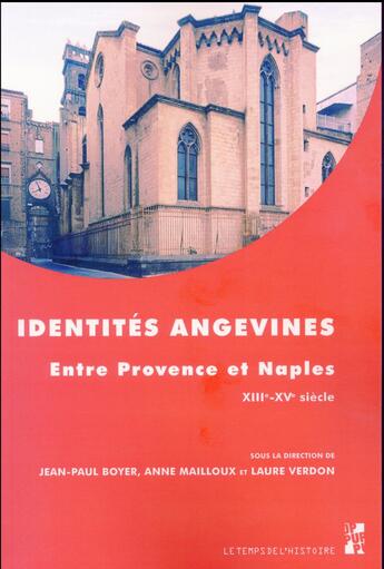 Couverture du livre « Identites angevines » de Boyer/Mailloux/ aux éditions Pu De Provence