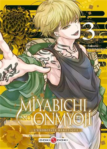 Couverture du livre « Miyabichi no onmyôji : L'exorciste hérétique Tome 3 » de Sakura Fujimoto aux éditions Bamboo
