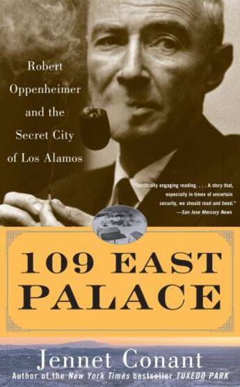 Couverture du livre « 109 East Palace » de Conant Jennet aux éditions Simon & Schuster