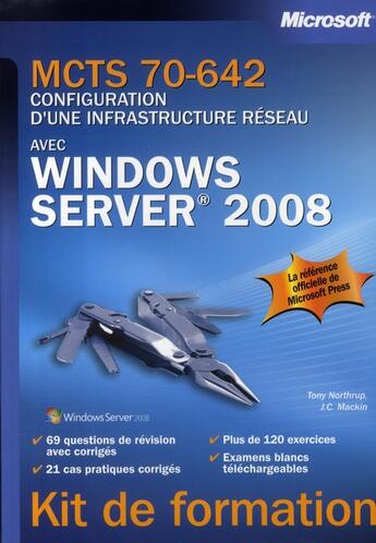 Couverture du livre « Kf mcts 70-642 Windows server 2008 » de Northrup et Mackin aux éditions Microsoft Press