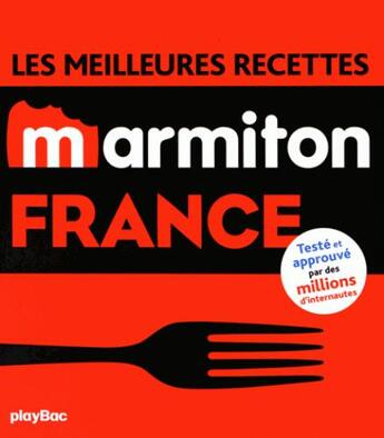 Couverture du livre « Les meilleures recettes Marmiton ; spécial cuisine de France » de  aux éditions Play Bac