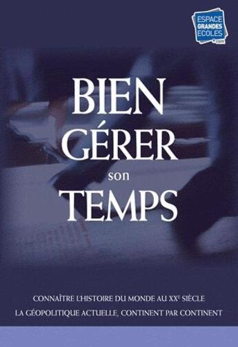 Couverture du livre « La gestion du temps » de Delphine Barrais et Marie-Jeanne Marti aux éditions Studyrama