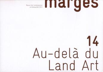 Couverture du livre « Marges n.14 ; au-delà du land art » de  aux éditions Pu De Vincennes