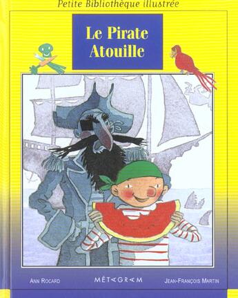 Couverture du livre « Le Pirate Atouille » de Ann Rocard aux éditions Epigones
